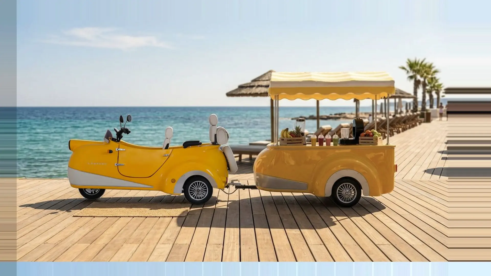 The Smoothie Bar at Beach-club deck